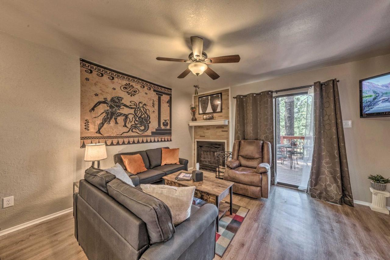 Forested Ruidoso Condo With Deck And Fireplace! Ngoại thất bức ảnh