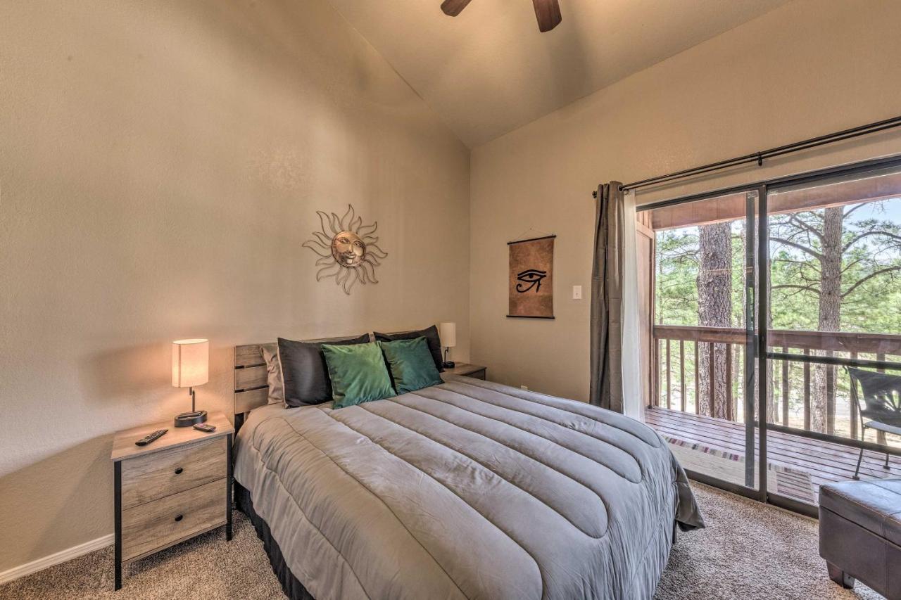 Forested Ruidoso Condo With Deck And Fireplace! Ngoại thất bức ảnh