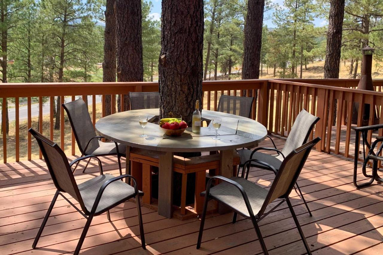 Forested Ruidoso Condo With Deck And Fireplace! Ngoại thất bức ảnh